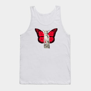 Actress of the Red Butterflies Tank Top